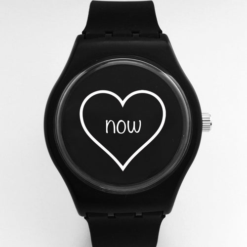 love now watch - black
