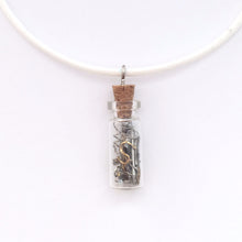 time in a bottle necklace - white